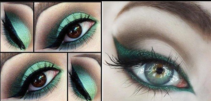 maquillaje en tonos jade 1