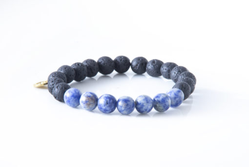 Bracelet Lapis lazuli "Vrai"