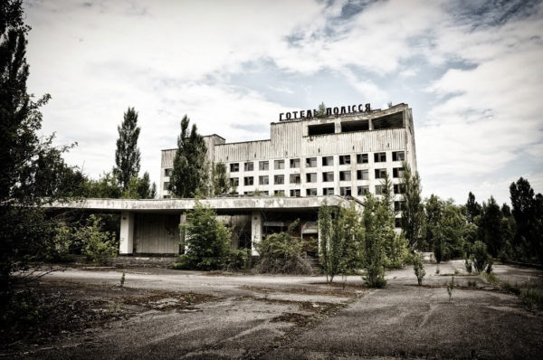 Turismo en Pripyat Ucrania ciudad radiactiva Ucrania edificio abandonado