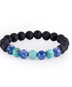 Lapislazuli et Turquoise "Relax" Bracelet