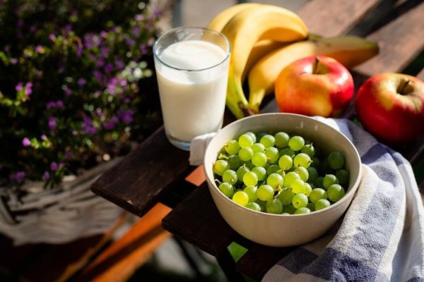 Alimentos ricos en calcio Vaso de Leche